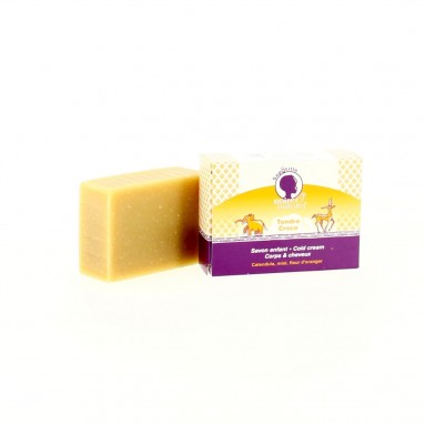 Savon enfant corps et cheveux - Tendre Croco - 100 g - Noire Ô naturel Savon enfant corps et cheveux - Tendre Croco - 100 g - Noire Ô naturel