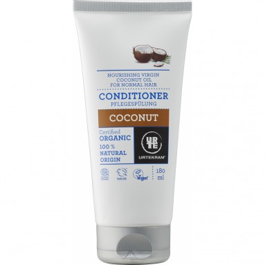 Après-shampooing pour cheveux normaux au nectar de noix de coco BIO Tube de 180ml - Urtekram Après-shampooing pour cheveux normaux au nectar de noix de coco BIO Tube de 180ml - Urtekram