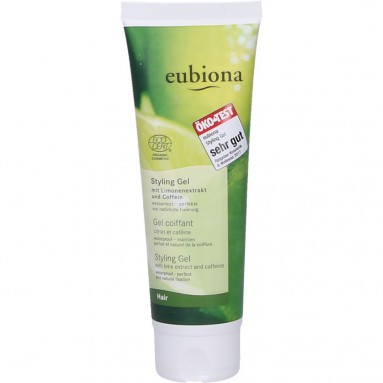 Gel coiffant citron et caféine - 125 ml - Eubiona Gel coiffant citron et caféine - 125 ml - Eubiona