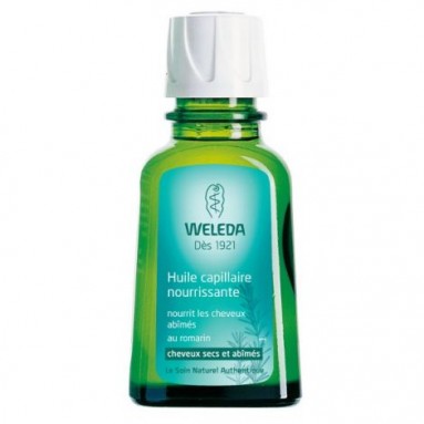 Huile capillaire nourrissante au Romarin - Weleda 50ml Huile capillaire nourrissante au Romarin - Weleda 50ml