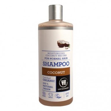 Shampoing URTEKRAM - Cheveux normaux Noix de coco BIO 500 ml