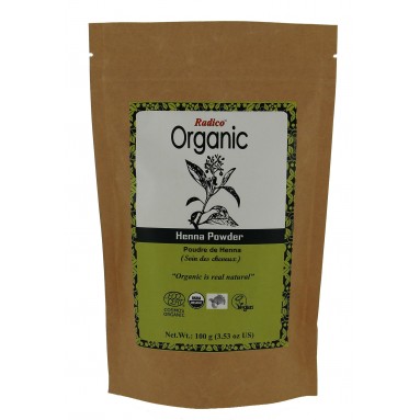 Henné du Rajasthan Biologique Radico 100 gr