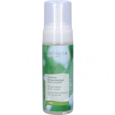 Mousse volume Menthe et Grenade - 150 ml - Eubiona Mousse volume Menthe et Grenade - 150 ml - Eubiona