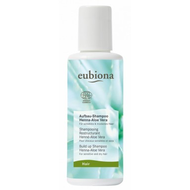 Shampoing Restructurant Henné et Aloe vera - cheveux sensible et sec - Eubiona - 200ml Shampoing Restructurant Henné et Aloe vera - cheveux sensible et sec - Eubiona - 200ml