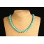 Turquoise - Collier perle 40 cm - Nia