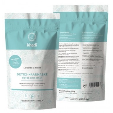 Masque capillaire Ayurvédique Detox - Khadi - 150g Masque capillaire Ayurvédique Detox - Khadi - 150g