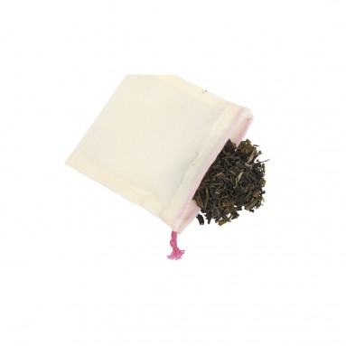 5 sachets infusion réutilisables et lavables en coton BIO 5 sachets infusion réutilisables et lavables en coton BIO