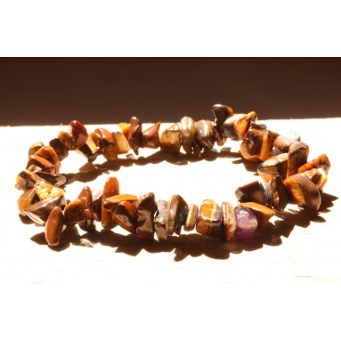 Bracelet baroque Oeil de tigre - NIA Bracelet baroque Oeil de tigre - NIA
