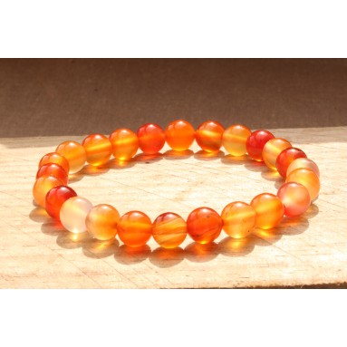 Bracelet perle Cornaline - NIA Bracelet perle Cornaline - NIA