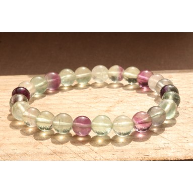 Bracelet perle Fluorite - NIA Bracelet perle Fluorite - NIA