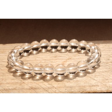 Bracelet perle Cristal de roche - NIA