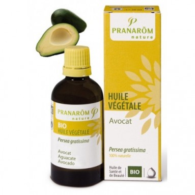 Huile d'avocat BIO - 50ml - Pranarôm Huile d'avocat BIO - 50ml - Pranarôm