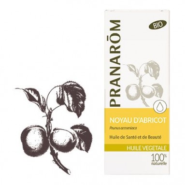Huile de noyau d'abricot bio - 50ml - Pranarôm Huile de noyau d'abricot bio - 50ml - Pranarôm