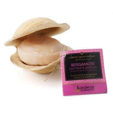 Savon ayurvédique bergamote - 100g - Karawan Savon ayurvédique bergamote - 100g - Karawan