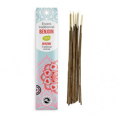 Encens traditionnel Indien Benjoin 20g Encens traditionnel Indien Benjoin 20g
