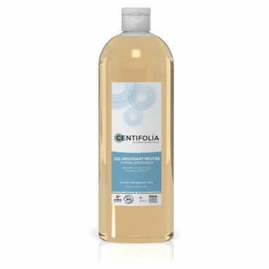 Gel moussant neutre bio 1 litre - Centifolia Gel moussant neutre bio 1 litre - Centifolia