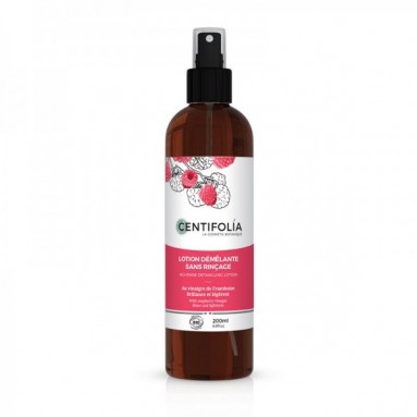 Lotion démêlante sans rincage framboise BIO 200ml - Centifolia 