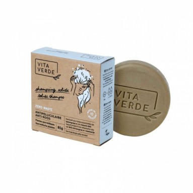 Shampooing solide Vita Verde - Antipelliculaire - 85 g 
