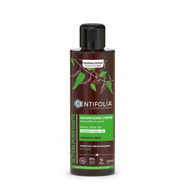 Shampoing cheveux gras 200ml - Centifolia Shampoing cheveux gras 200ml - Centifolia
