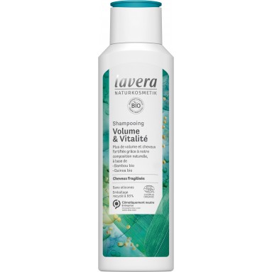 Shampooing Volume et Vitalité Bio - 250 ml - Lavera Shampooing Volume et Vitalité Bio - 250 ml - Lavera
