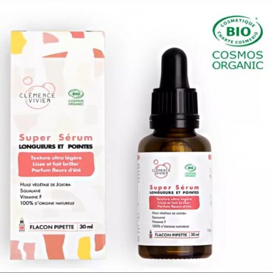 Super Sérum Longueurs et Pointes BIO - 30ml - Clémence et Vivien