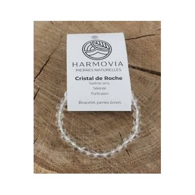 Bracelet Cristal de roche - Harmovia