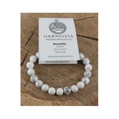 Bracelet Howlite - Harmovia