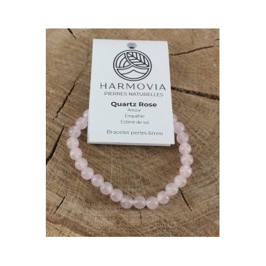 Bracelet - Quartz rose _ Harmovia