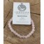 Bracelet - Quartz rose _ Harmovia