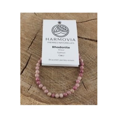 Bracelet -Rhodonite - Harmovia