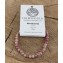 Bracelet -Rhodonite - Harmovia
