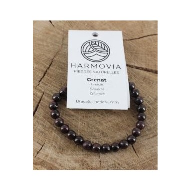 Bracelet Grenat - Harmovia