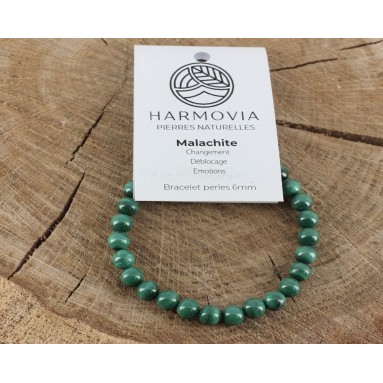 Bracelet Malachite - Harmovia