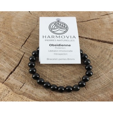 Bracelet Obsidienne - Harmovia Bracelet Obsidienne - Harmovia