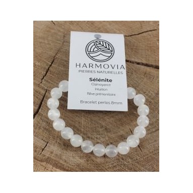 Bracelet Sélénite - Harmovia