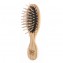 Mini-brosse ovale TEK en frêne naturel