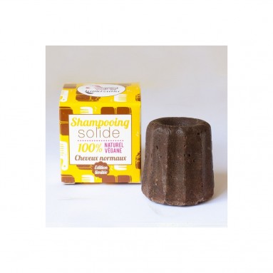 Shampoing solide au chocolat - Cheveux normaux - 55 g - Lamazuna Shampoing solide au chocolat - Cheveux normaux - 55 g - Lamazuna
