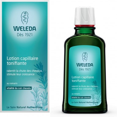 Lotion capillaire tonifiante au romarin - Weleda 100ml Lotion capillaire tonifiante au romarin - Weleda 100ml